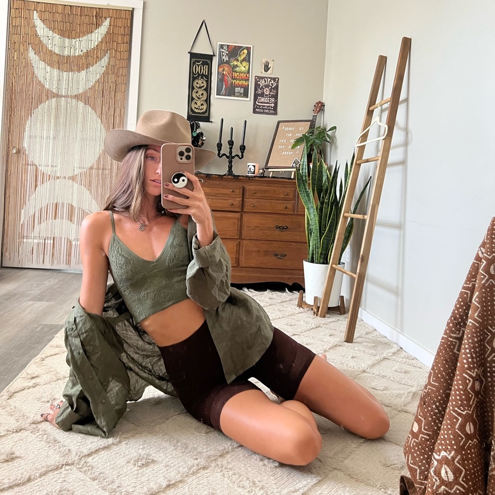 Baggy linen shirt